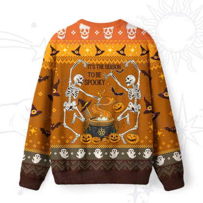 Purplehecate Halloween It's the Season to be Spooky Ugly Halloween Sweatshirts