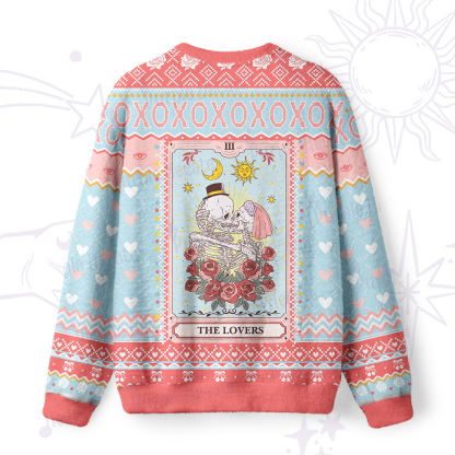 Purplehecate The Lover Tarot Ugly Valentine Sweatshirt