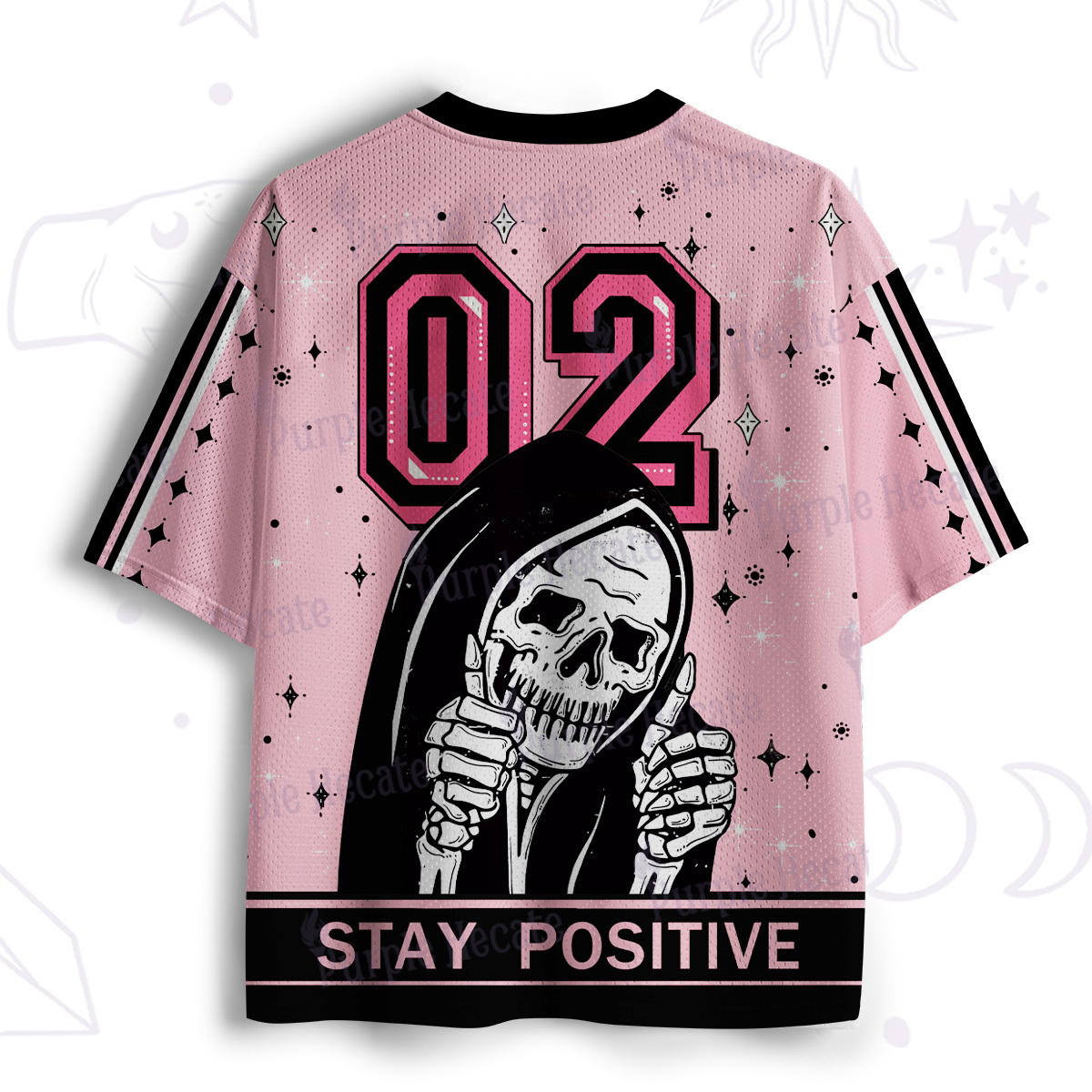 Purplehecate Stay Positive Mesh Jersey