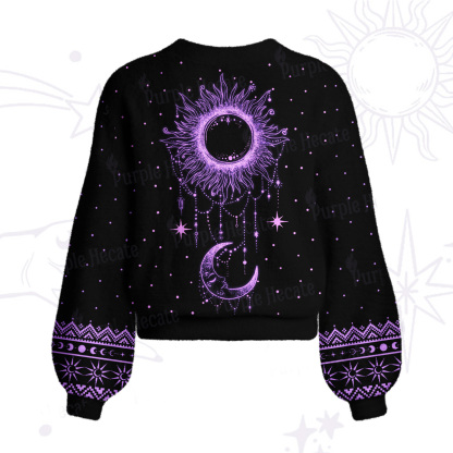 Purplehecate Radiance Of Sun And Moon Cardigan Sweaters