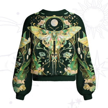 Purplehecate Moon Moth Rave Cardigan Sweaters