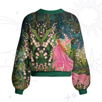 Purplehecate Mystic Secret Lily Fairy Forest Cardigan Sweaters