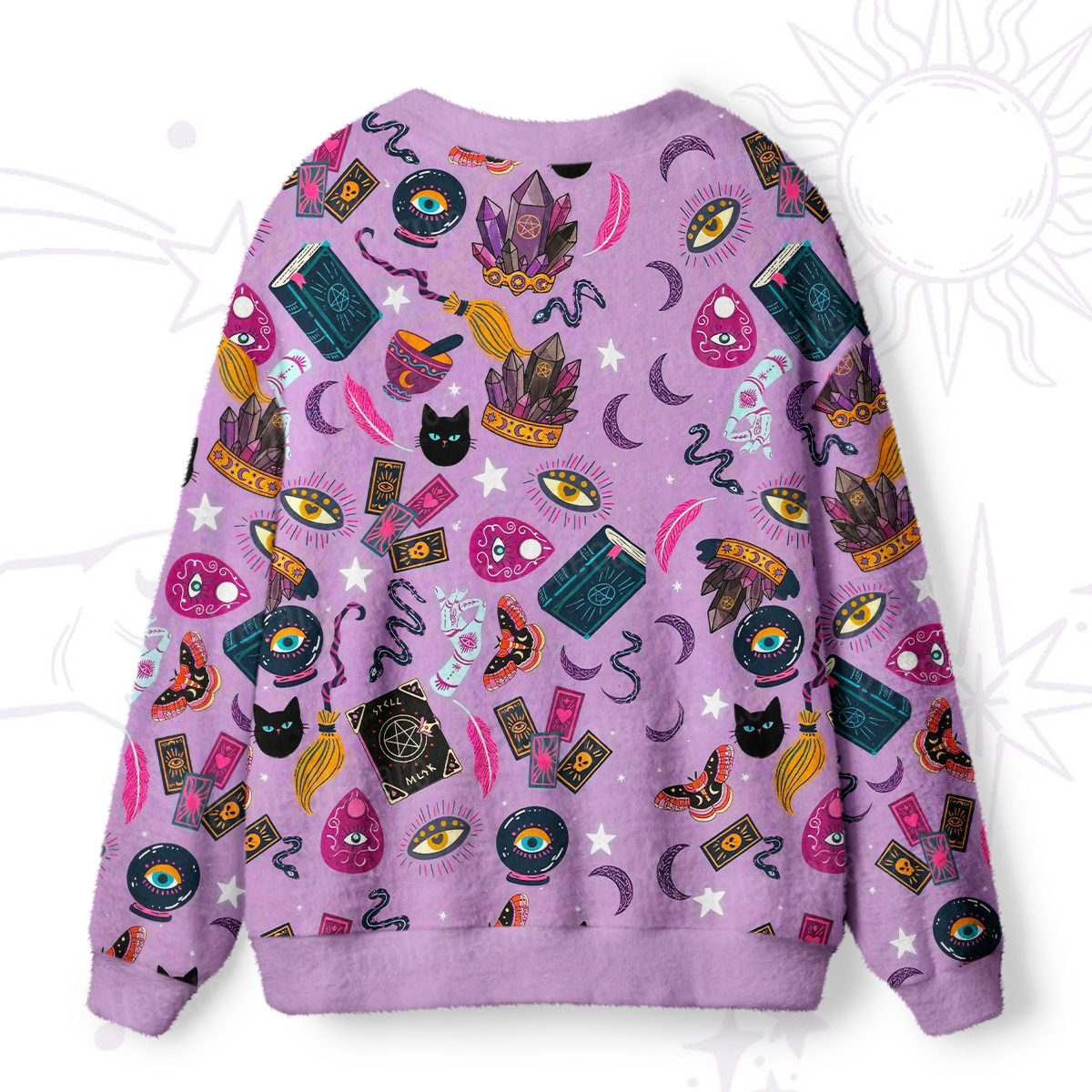 Purplehecate Secrets of the Starry Witch Ugly Cardigan Sweaters