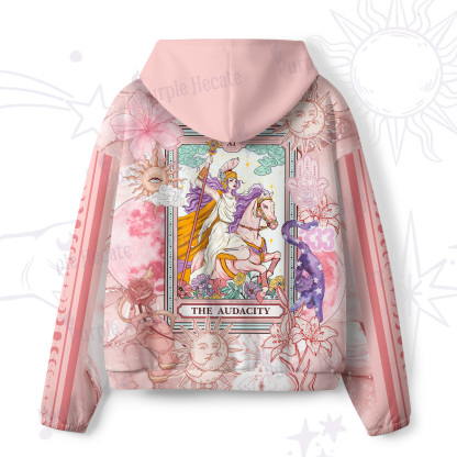 Purplehecate The Audacity Tarot Card All-Over Print Hoodie