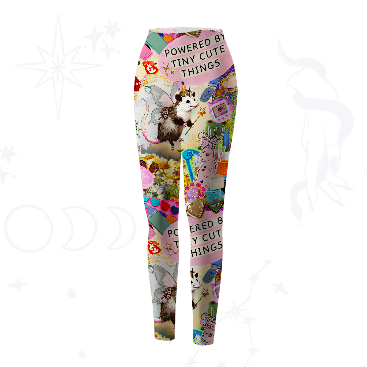 Purplehecate The Opossum Queen's Hoard Yoga Pants