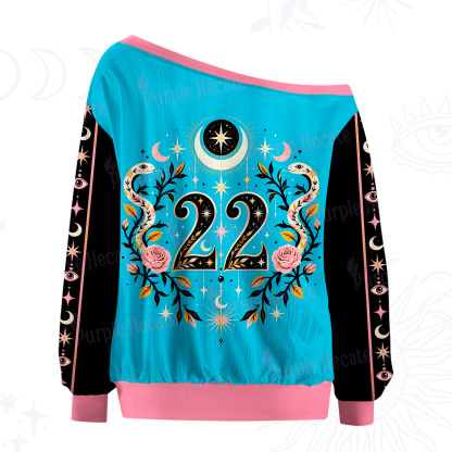 Purplehecate Fate in My HandsOff The Shoulder Graphic Jersey
