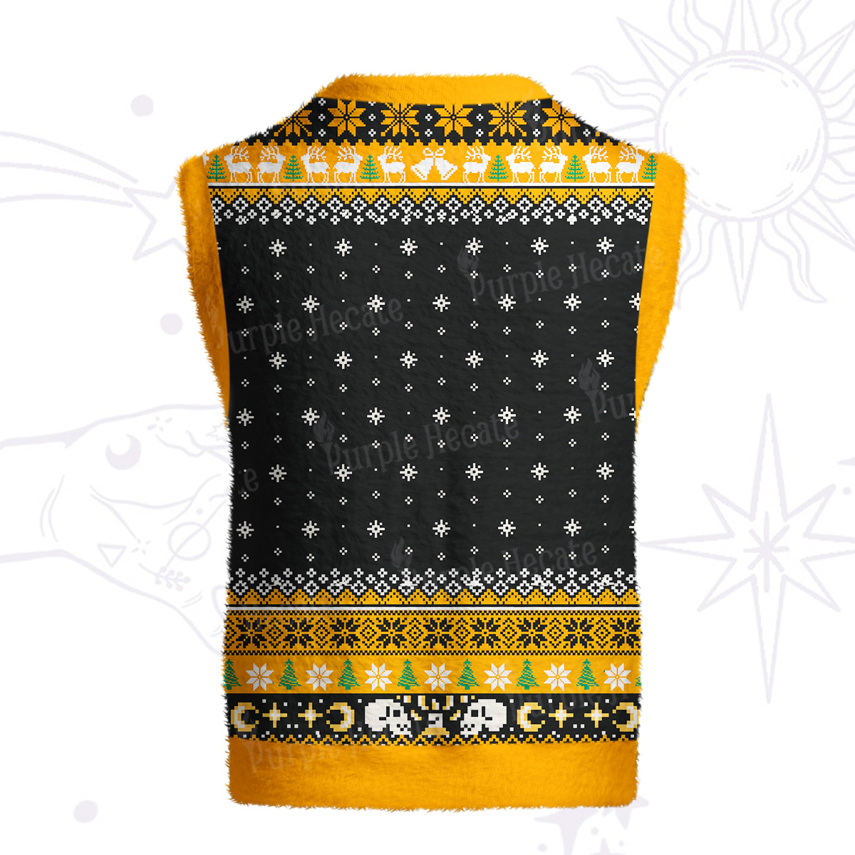 Purplehecate Girls Will Be Girls Witch Ugly Sweater Vest