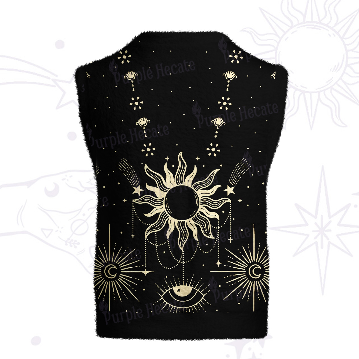 Purplehecate Solar Oracle Ugly Sweater Vest