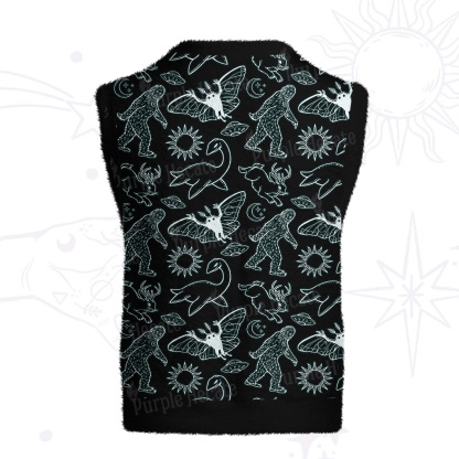 Purplehecate Cryptid Ugly Sweater Vest