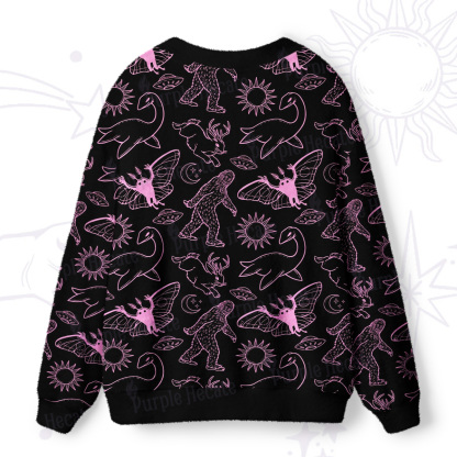 Purplehecate Cryptid Ugly Cardigan Sweaters
