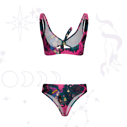 Purplehecate The Witch and Her Familia Versa-Tie Two-Piece Swimsuit