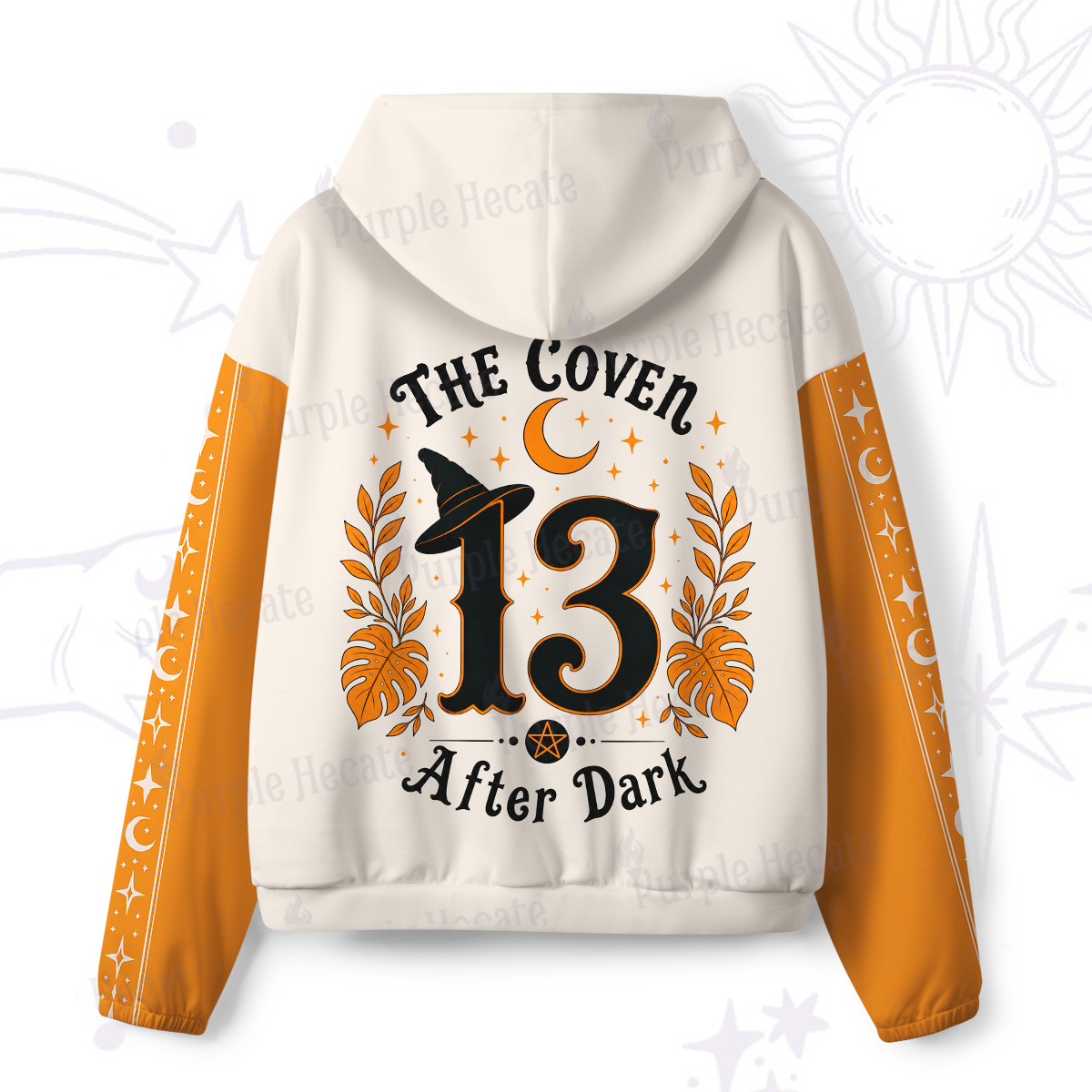 Purplehecate The Coven Gathers After Dark All-Over Print Hoodie