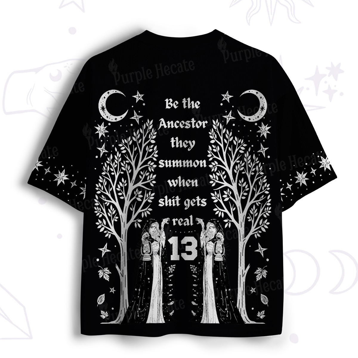 Purplehecate Be The Ancestor They Summon When Shit Gets Real Mesh Jersey