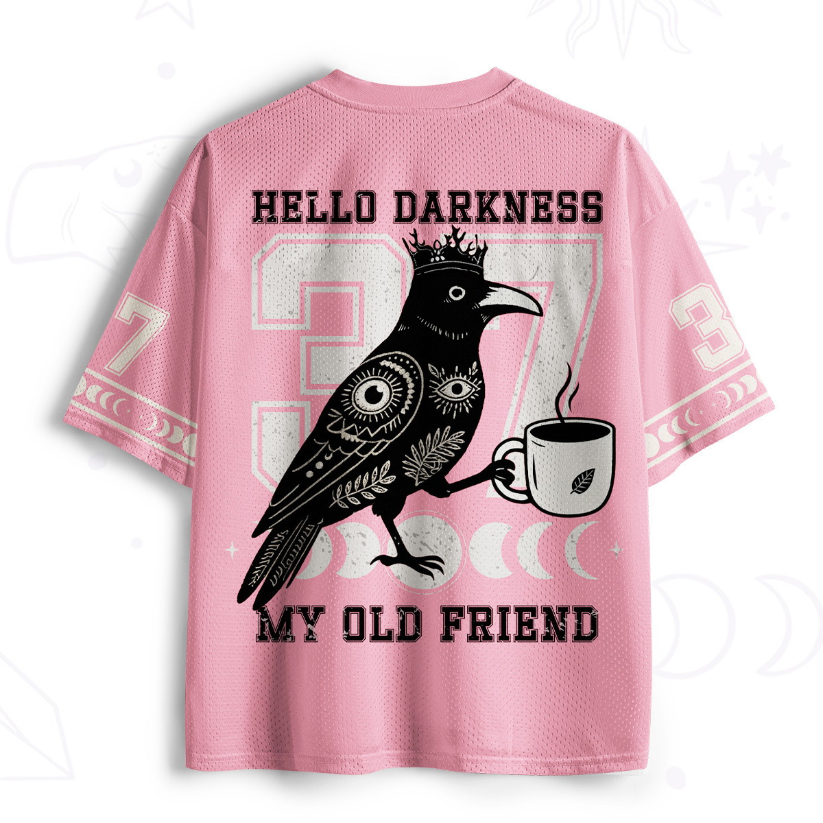 Purplehecate Hello Darkness My Old Friend Mesh Jersey