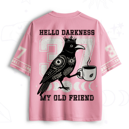 Purplehecate Hello Darkness My Old Friend Mesh Jersey