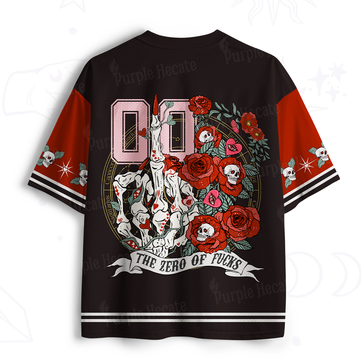 Purplehecate The Zero Of Fucks Mesh Jersey