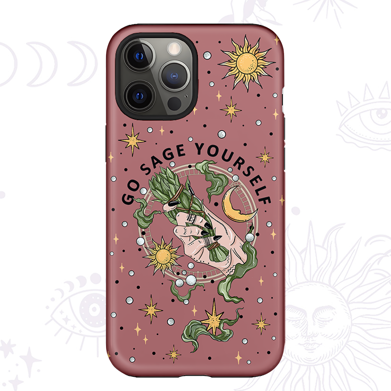 Purplehecate Go Sage Yourself Phone Case