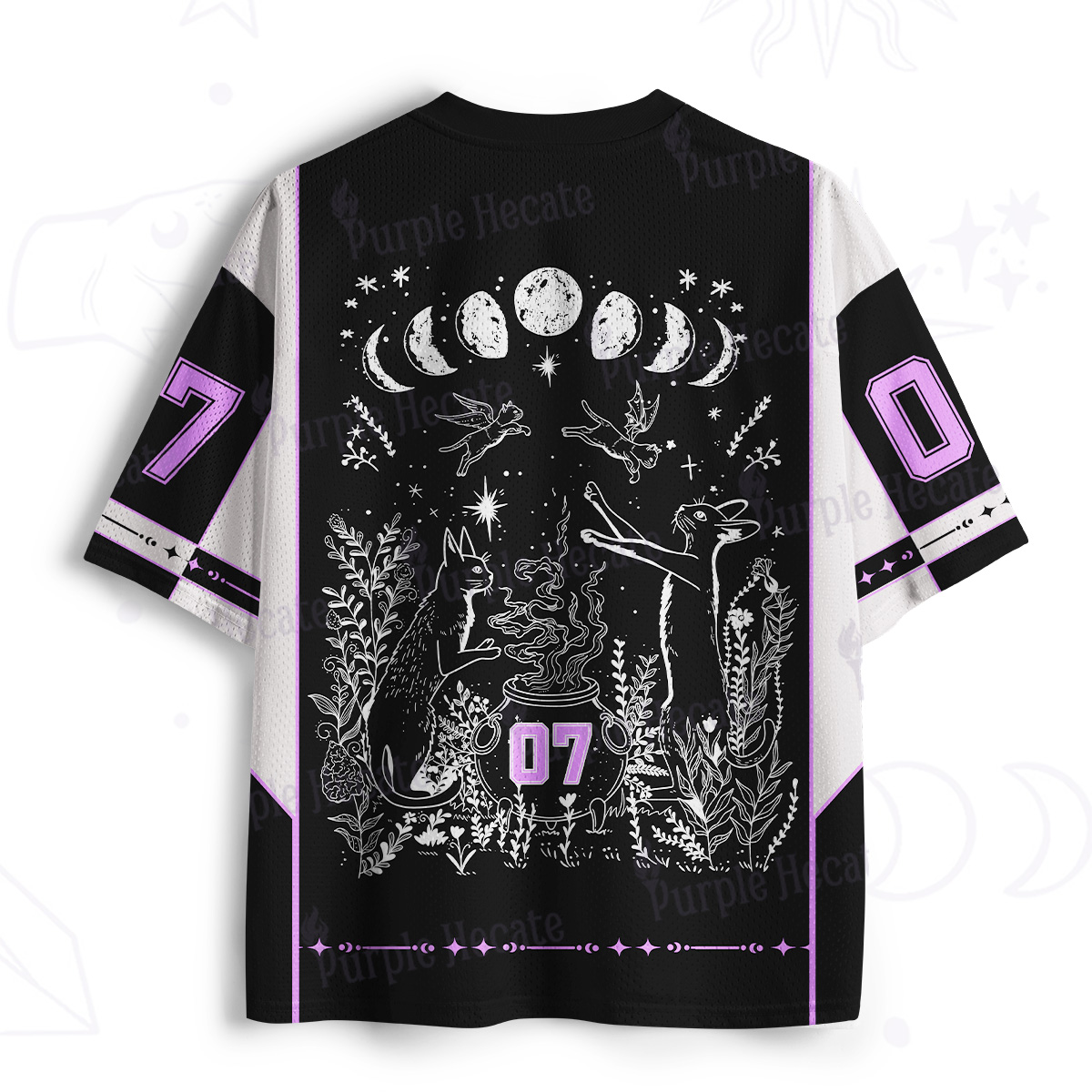 Purplehecate Celestial Cat Mesh Jersey