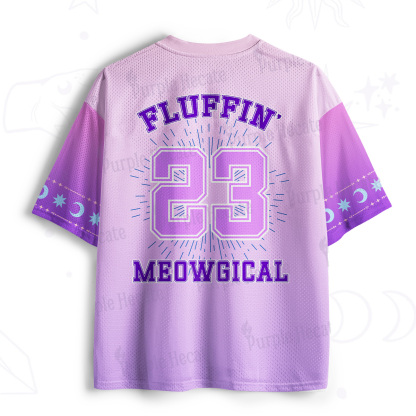 Purplehecate Fluffin Meowgical Mesh Jersey