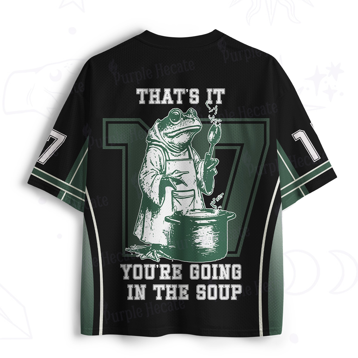 Purplehecate That's It You're Going in the Soup Mesh Jersey