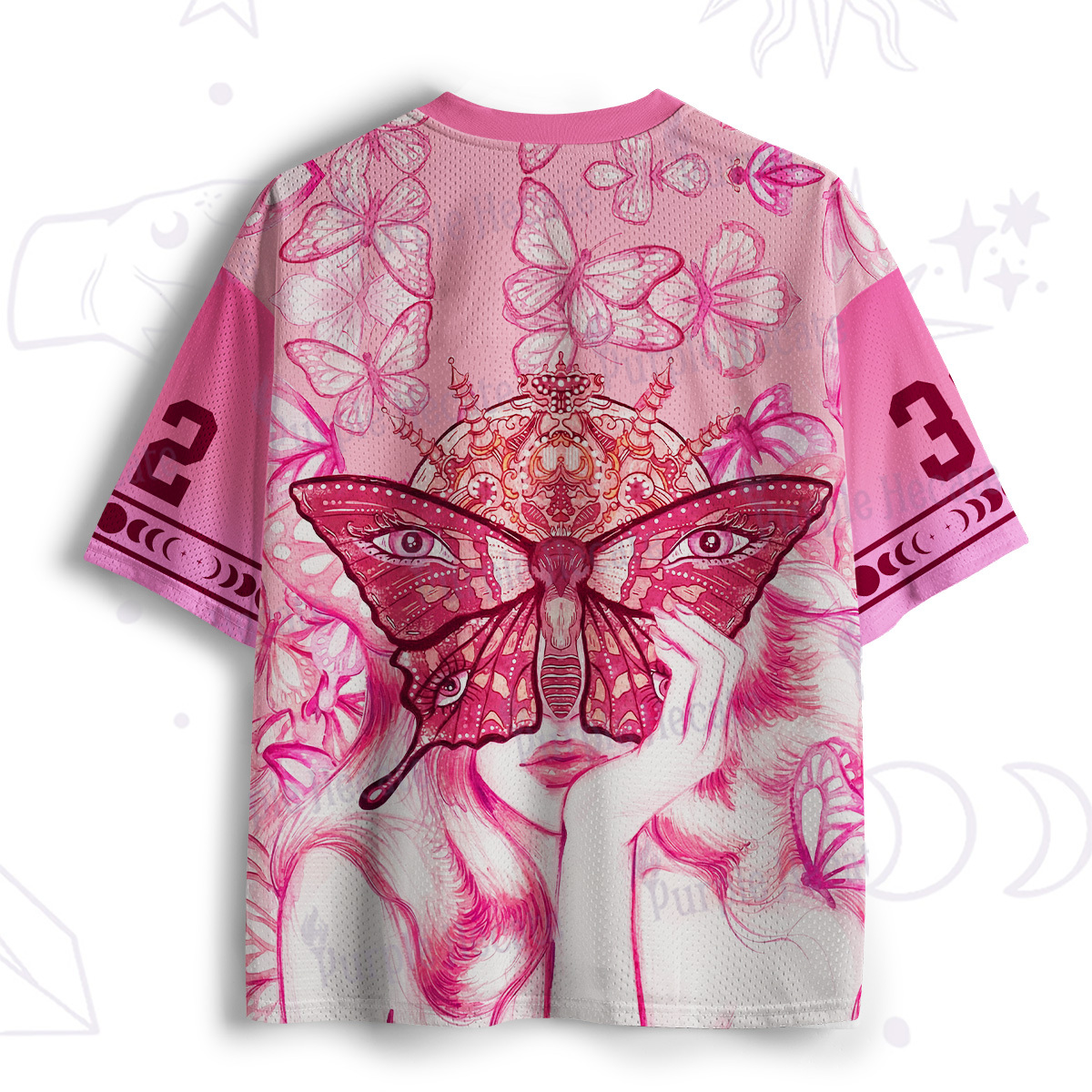Purplehecate Butterfly Witchy Mesh Jersey