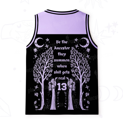 [Copy]Purplehecate Be The Ancestor They Summon When Shit Gets Real Mesh Jersey Tank Top