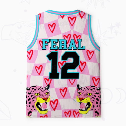 Purplehecate Feral Leopard Mesh Jersey Tank Top