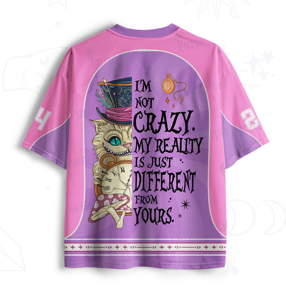 Purplehecate Unique Not Ordinary Mesh Jersey