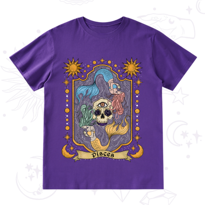 Purplehecate Pisces Zodiac T-Shirt