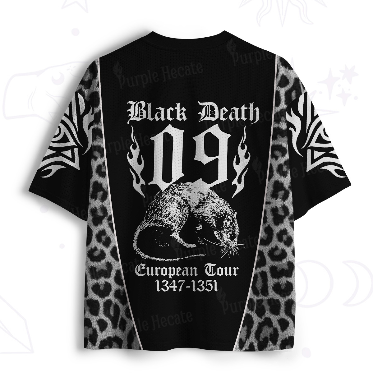Purplehecate Black Death European Tour Mesh Jersey