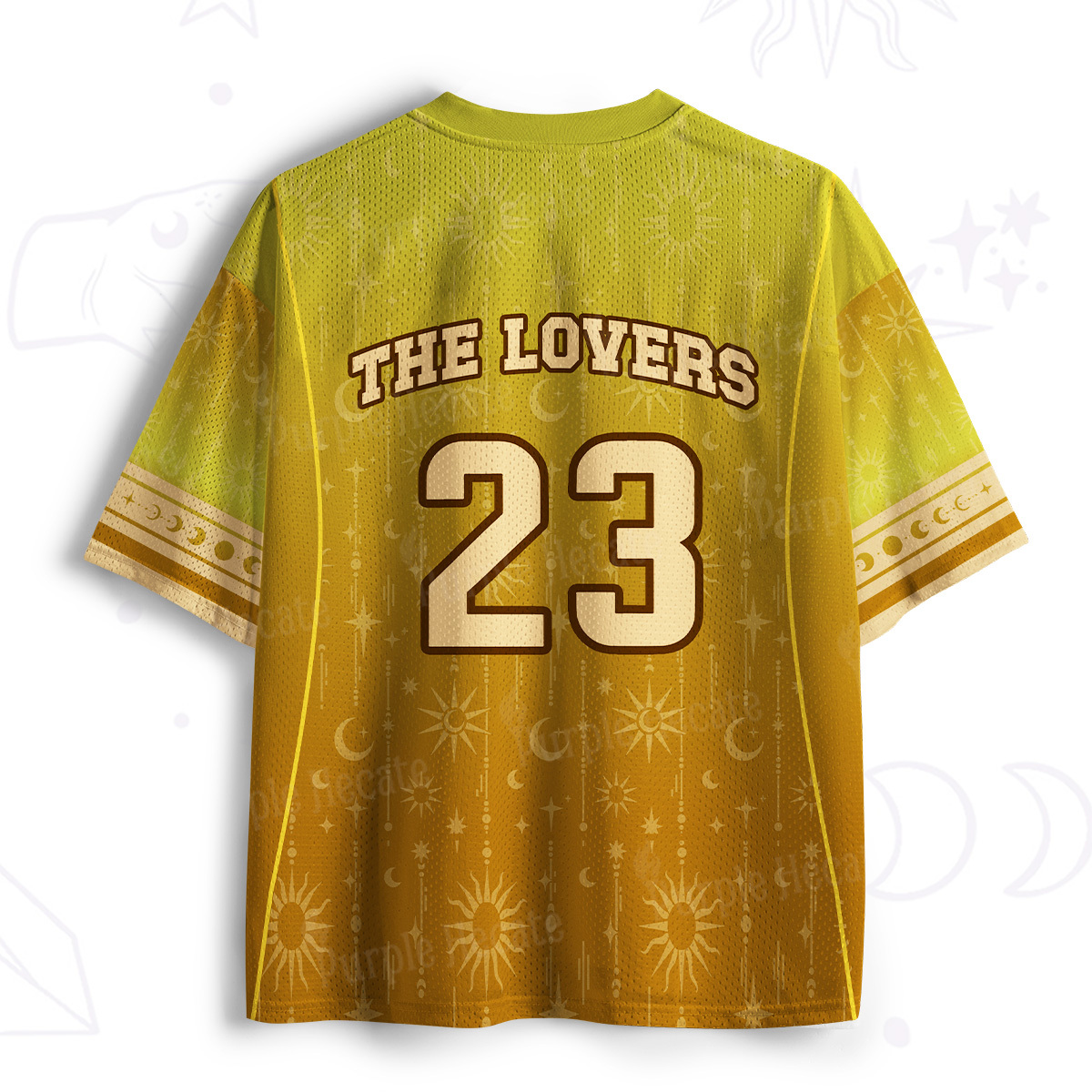 Purplehecate The Lovers Tarot Feral Cat Mesh Jersey