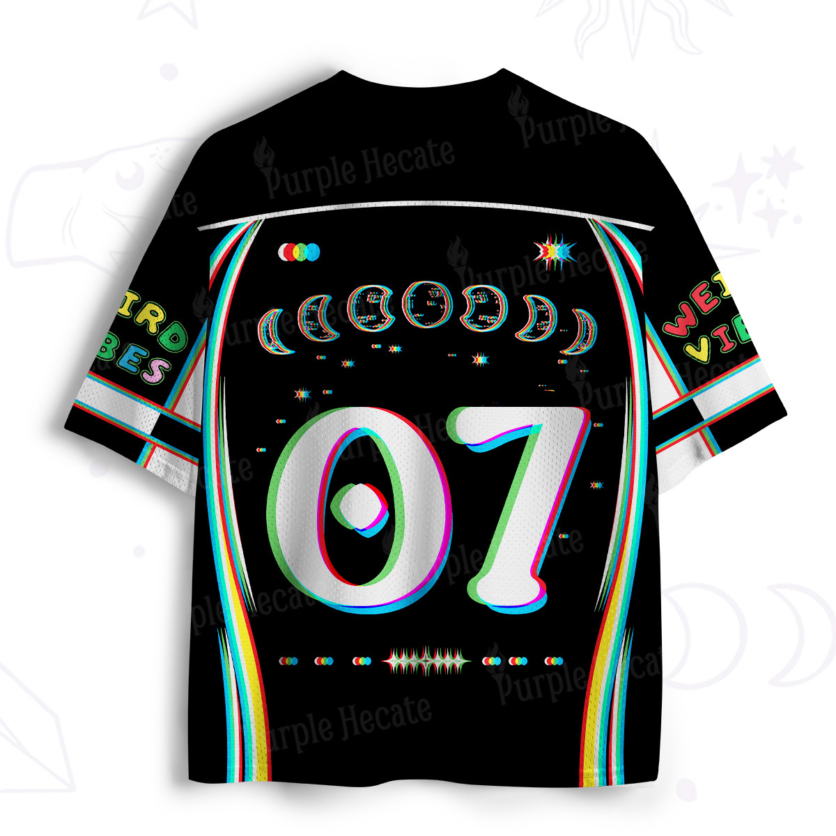 Purplehecate Weird Frog Vibes Mesh Jersey