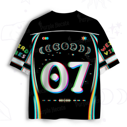 Purplehecate Weird Frog Vibes Mesh Jersey