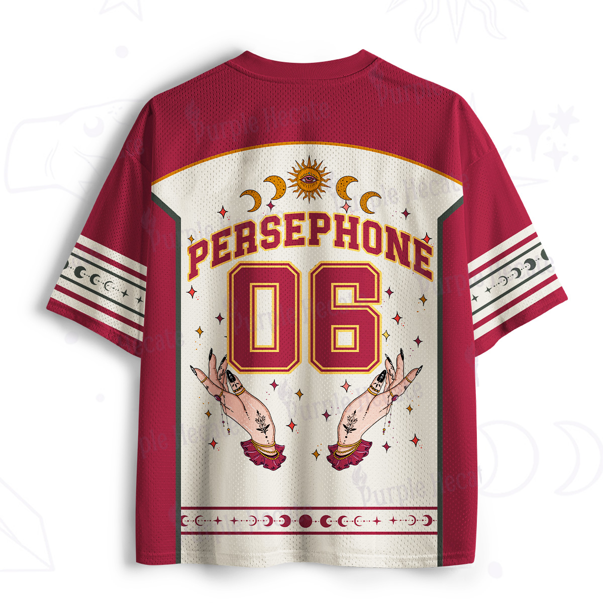 Purplehecate The Queen of the Underworld Persephone Mesh Jersey