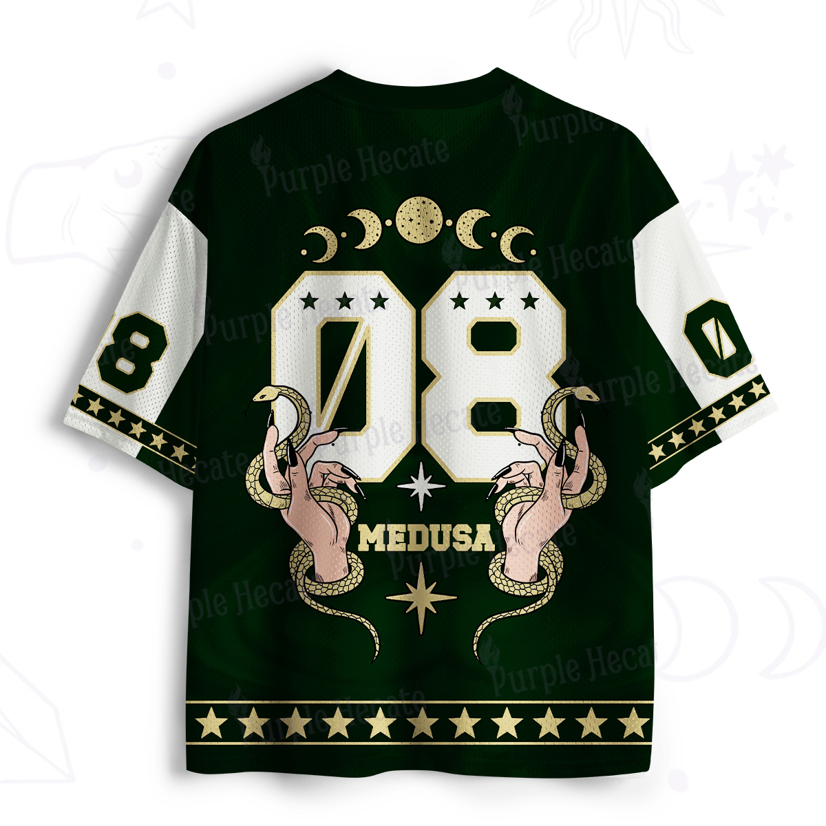 Purplehecate The Cursed Goddess Medusa Mesh Jersey
