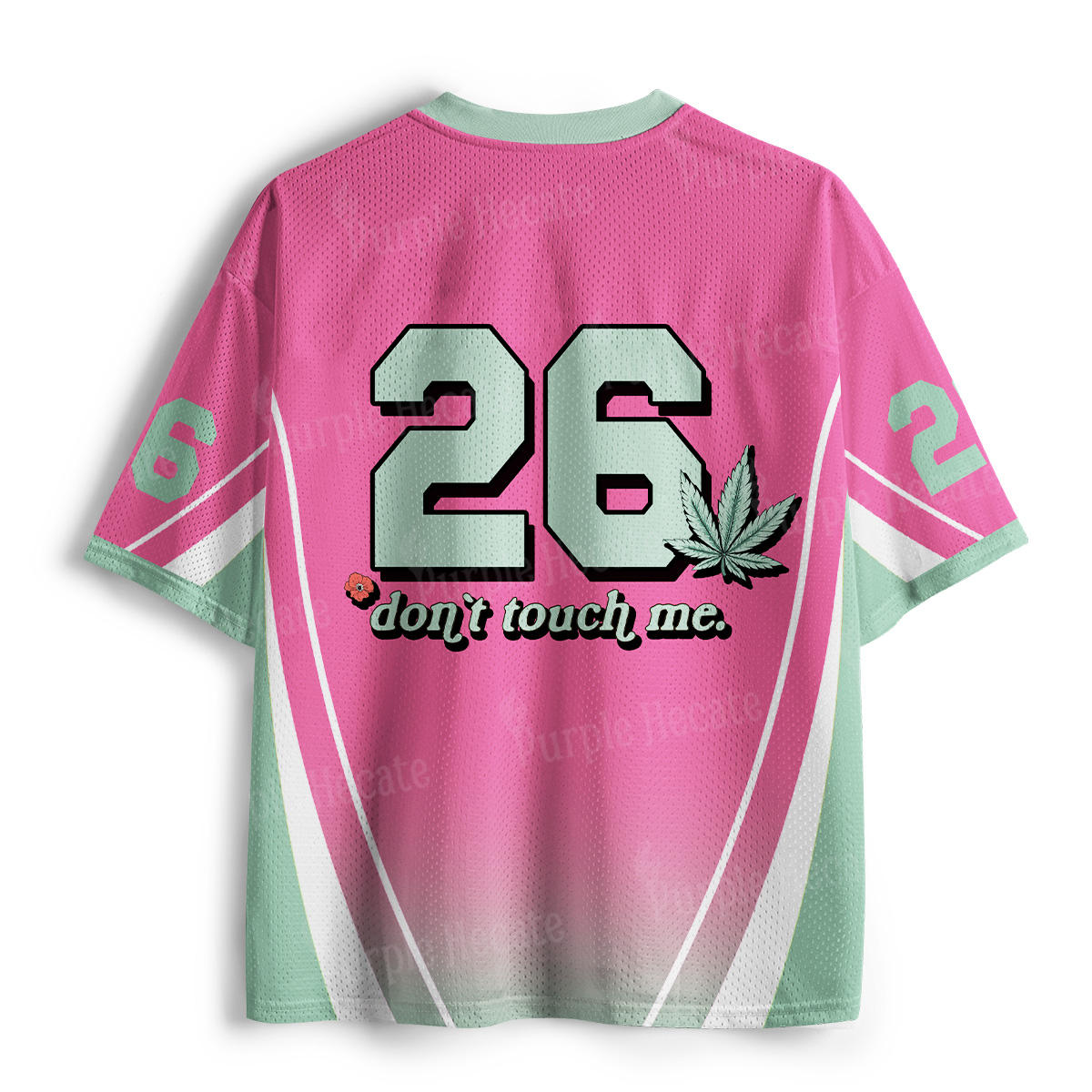 Purplehecate Sarcastic Weed Mesh Jersey