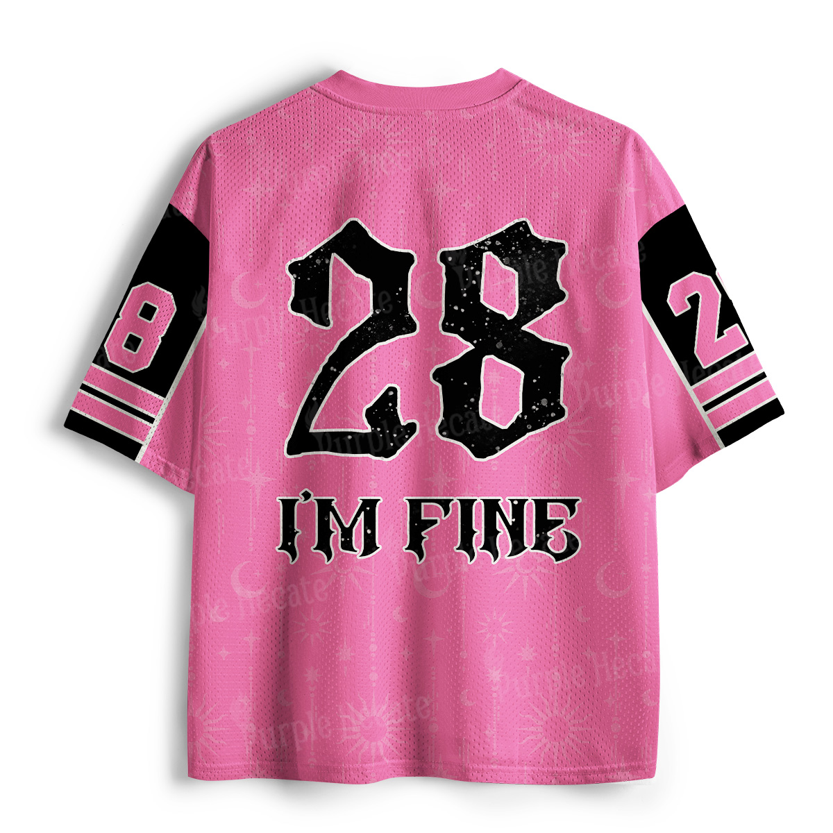 Purplehecate I'm Fine Mesh Jersey