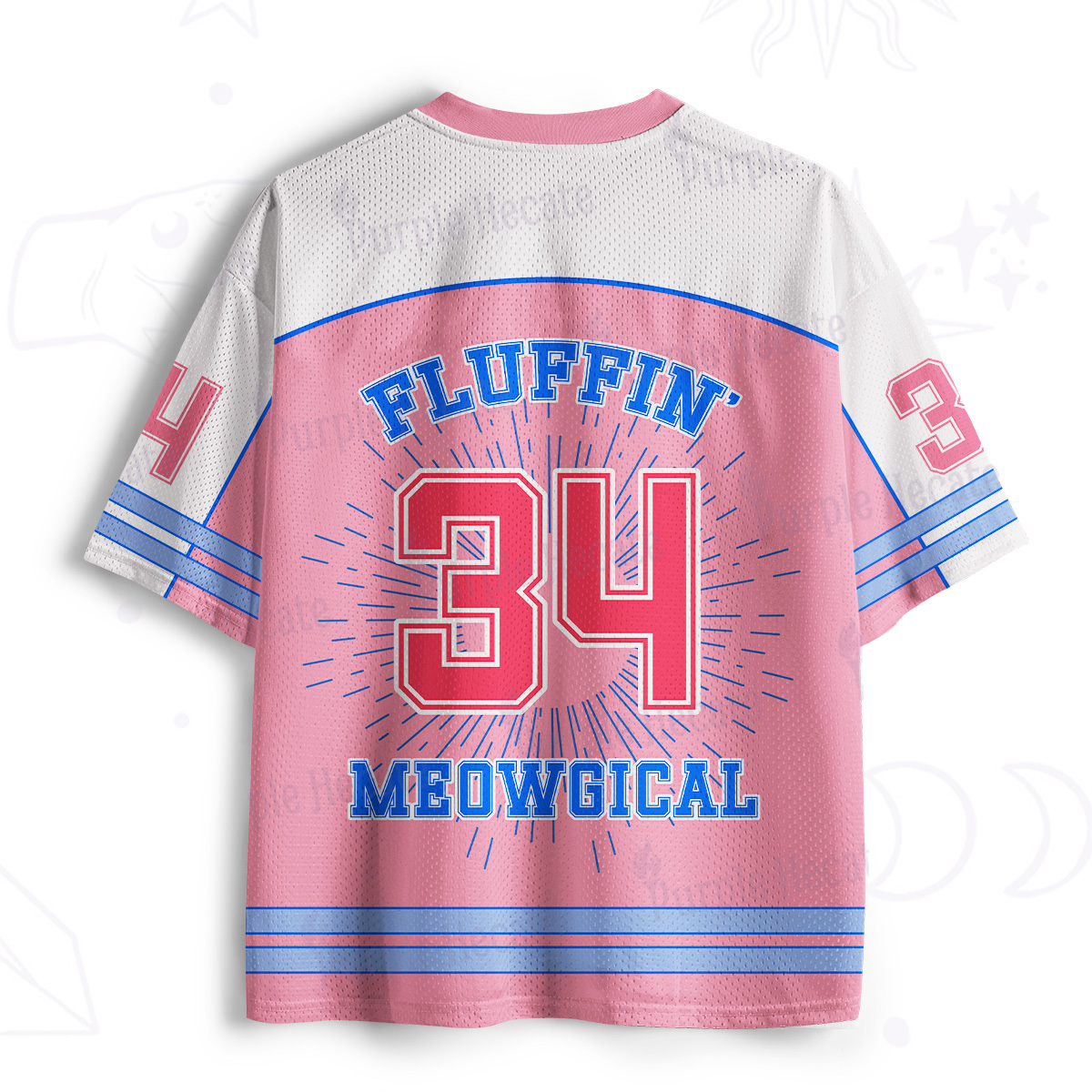 Purplehecate Fluffin Meowgical Mesh Jersey
