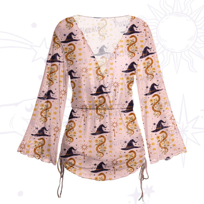 Purplehecate Witch's Enchantment Mesh Cover Up Dress