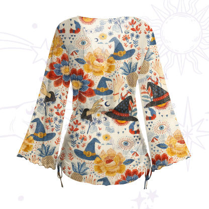 Purplehecate Witching Bloom Mesh Cover Up Dress