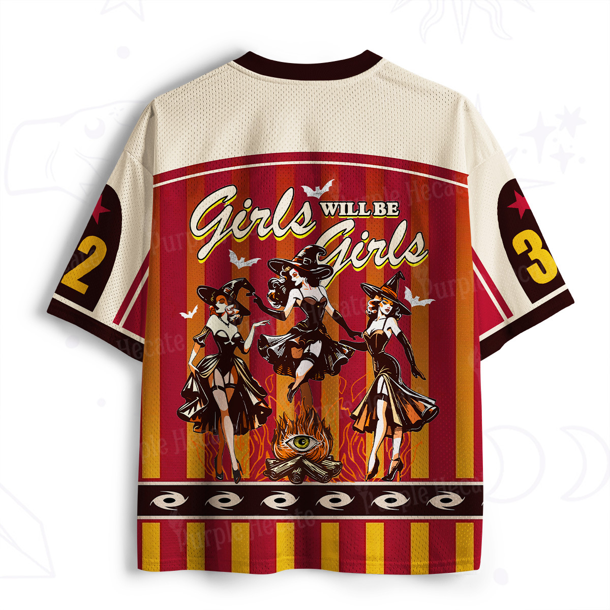 Purplehecate Girls Will Be Girls Mesh Jersey