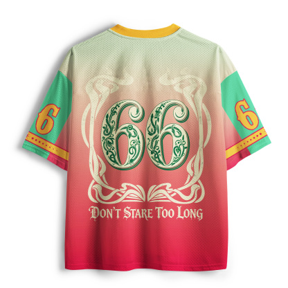 Purplehecate Don't Stare Too Long Mesh Jersey