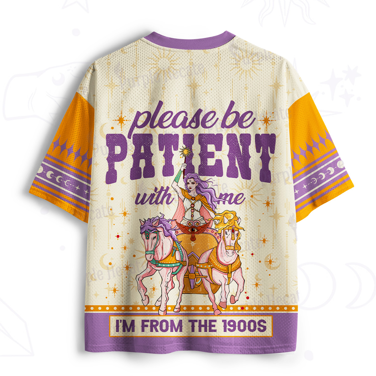 Purplehecate Please Be Patient With Me I'm From The 1900s Mesh Jersey