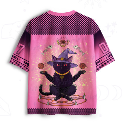 Purplehecate Meowitch Rituals Mesh Jersey