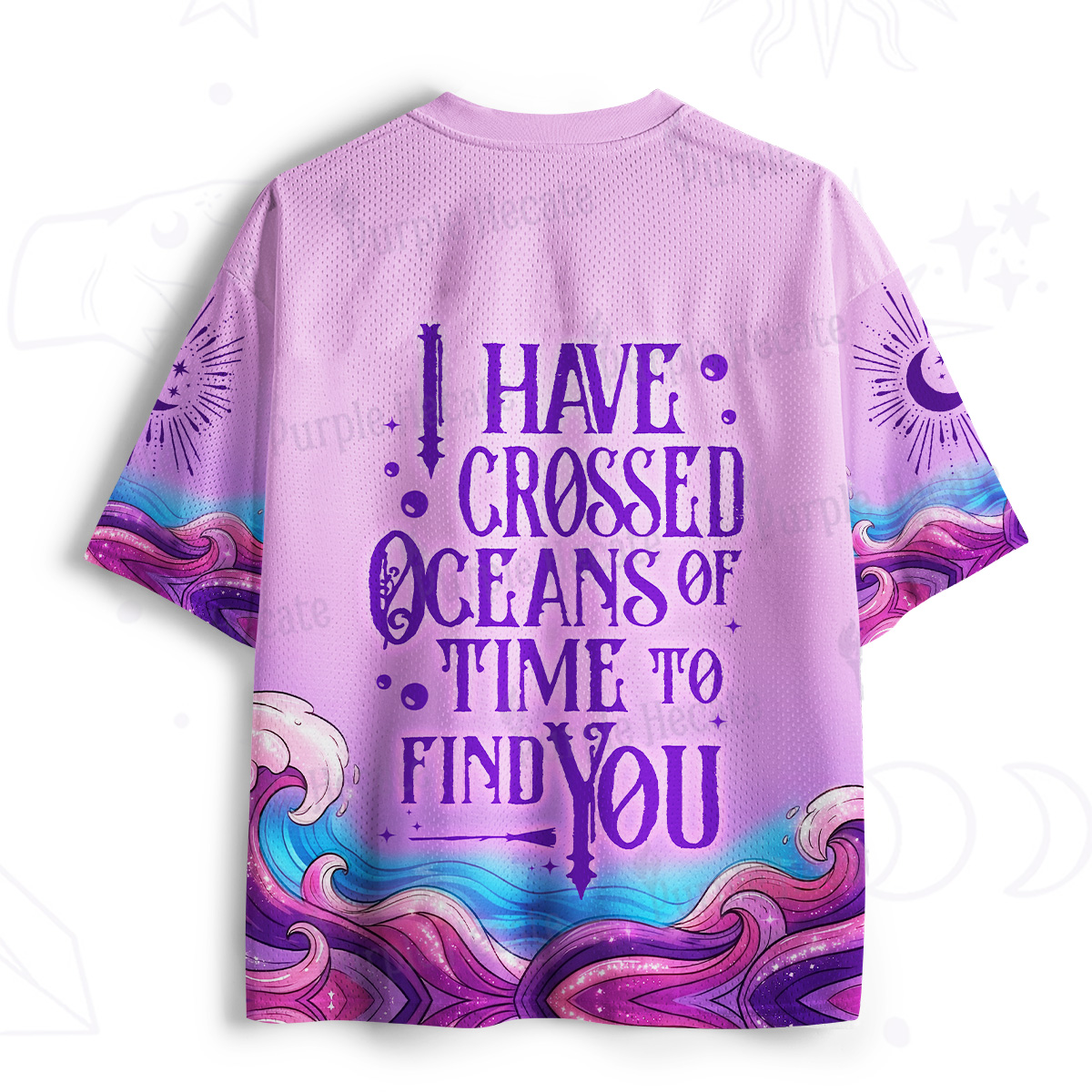 Purplehecate Across Oceans of Time I Found You Mesh Jersey