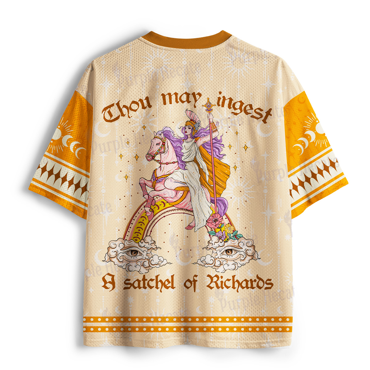 Purplehecate Thou may ingest a satchel of Richards Mesh Jersey