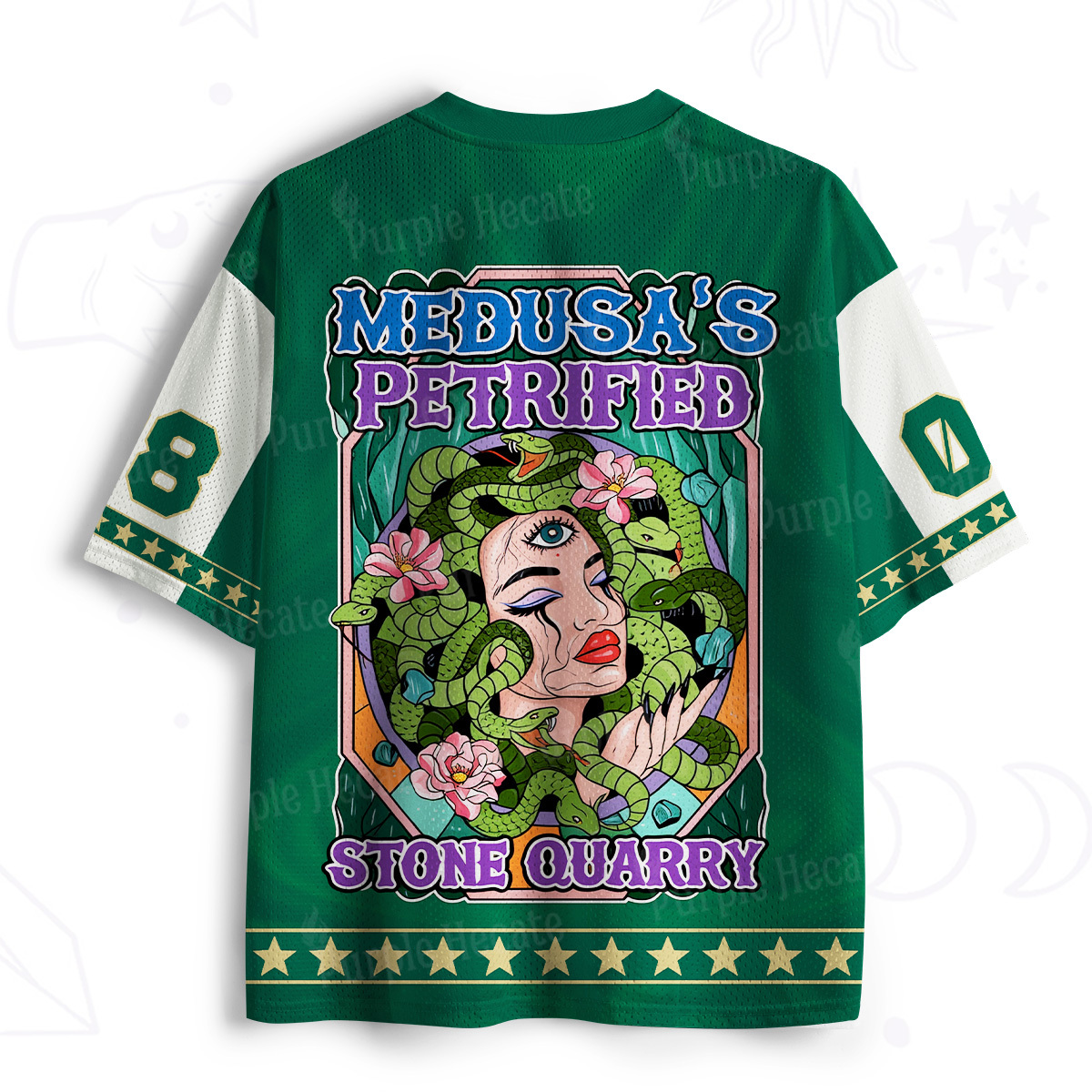 Purplehecate The Gorgon with Snake Hair Medusa Mesh Jersey