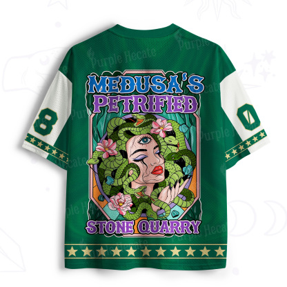 Purplehecate The Gorgon with Snake Hair Medusa Mesh Jersey