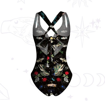 Purplehecate Moonlight Metamorphosis One-Piece Swimsuit
