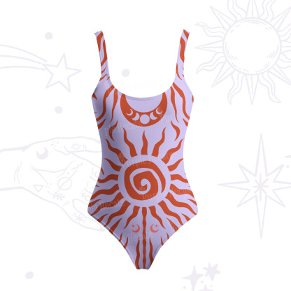 Purplehecate Solar Ritual Tank One Piece Swimsuit